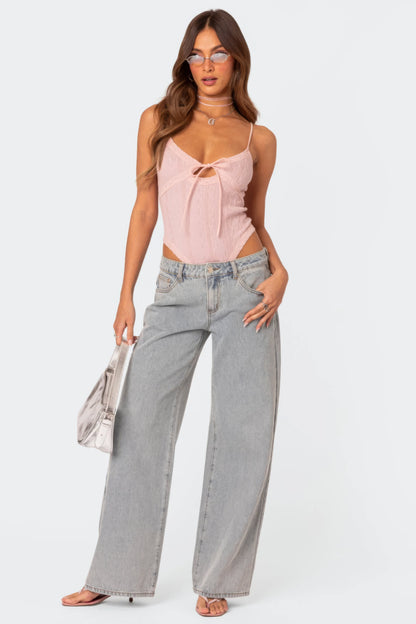 Laura Bow Tie Jeans