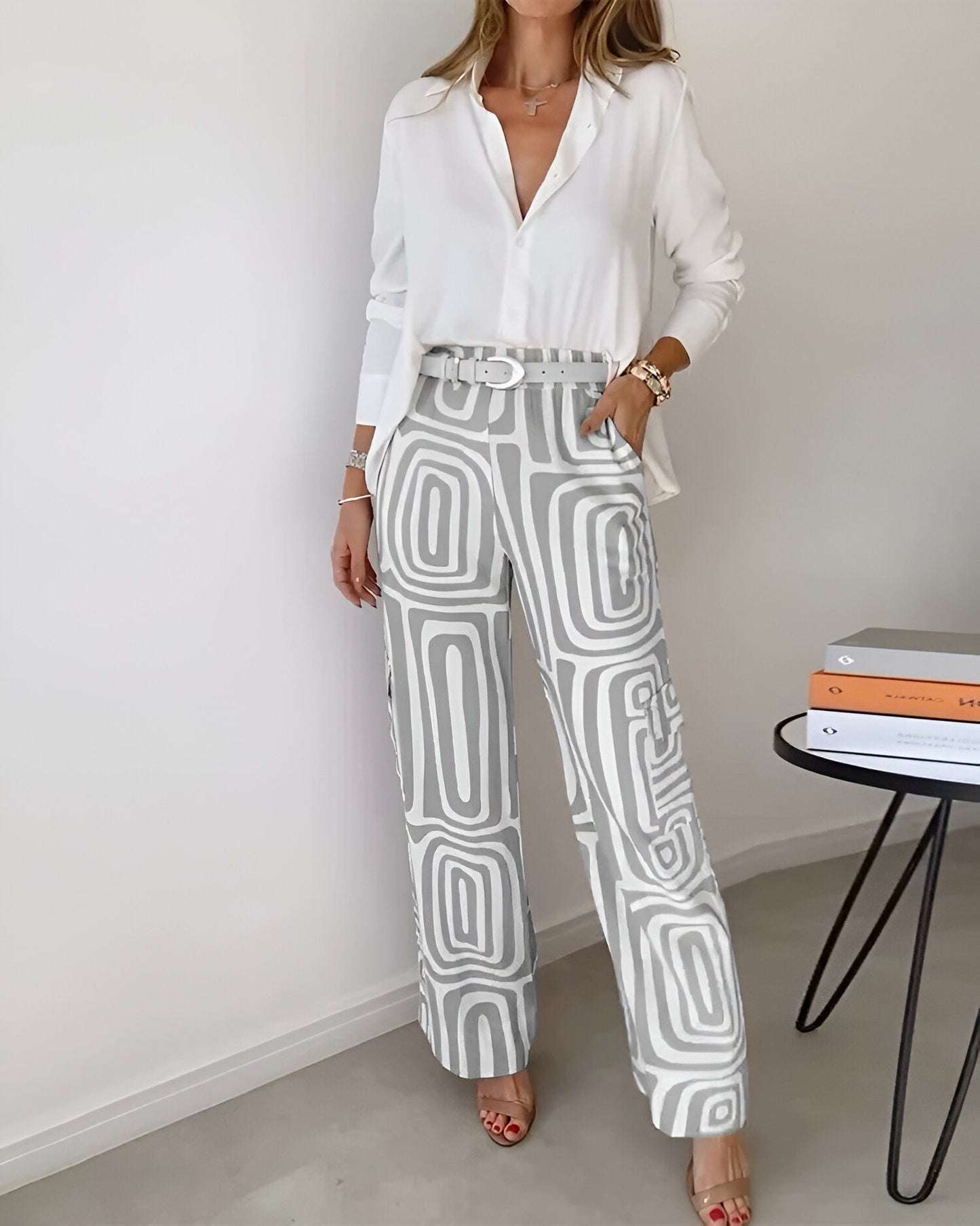 Candela™ | Elegant Two-Piece Set (Free Blouse)