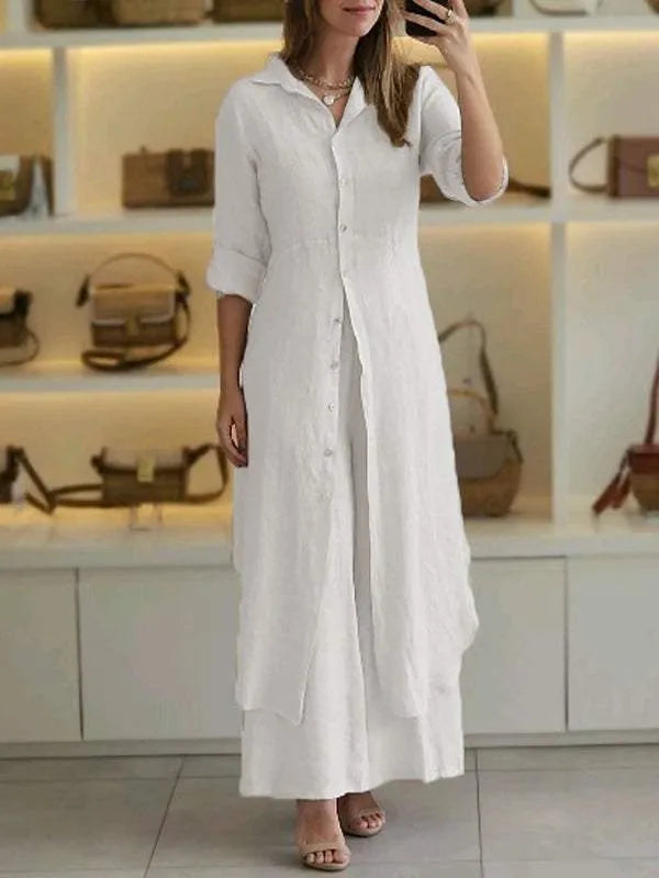 Alaya - Linen Two Piece Set