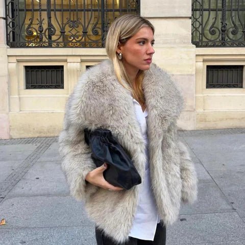 SELENE FUR COAT