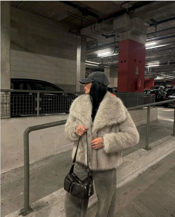 SELENE FUR COAT